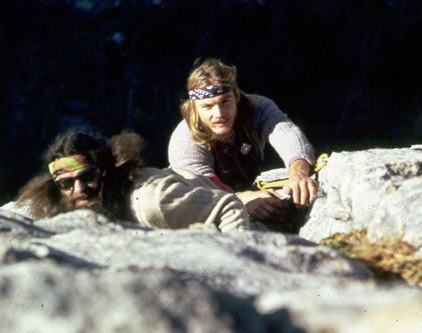 Dorworth climbing in California circa 1975