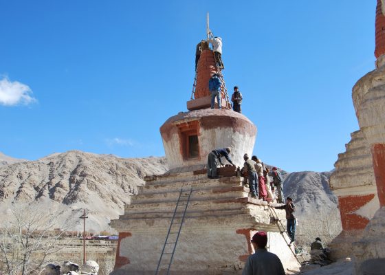 Ladakh stupa
