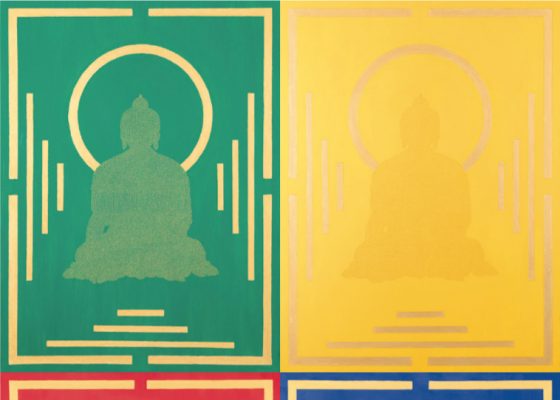 Artwork of Buddha silhouette, what is nirvana in buddhism