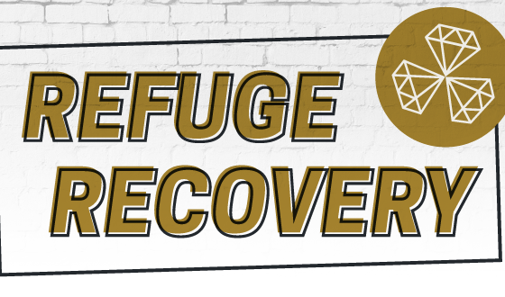 refuge recovery splits | logo