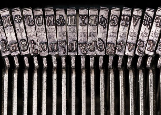 typewriter keys for story by henry shukman