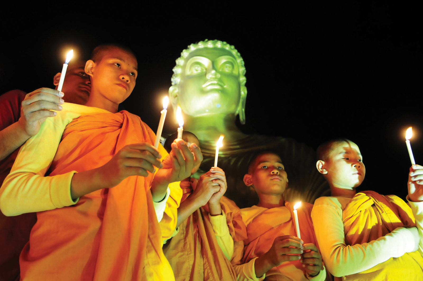 What festivals do buddhist celebrate new arrivals