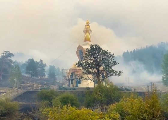 shambhala mountain center wildfires