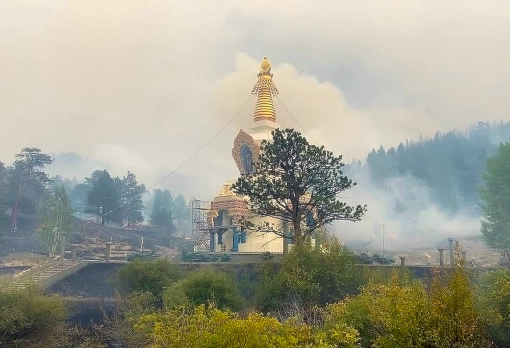 Buddha Buzz Weekly: Great Stupa Survives Wildfires