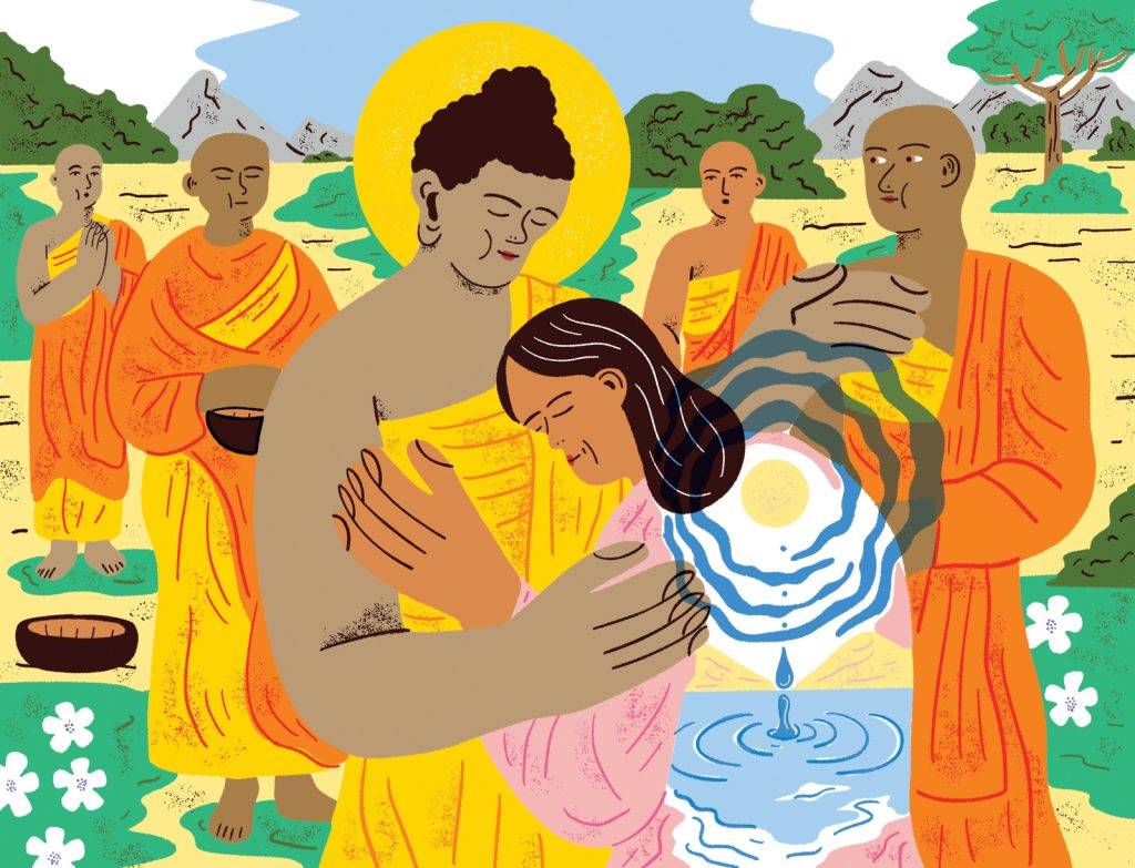 Embracing the Buddha