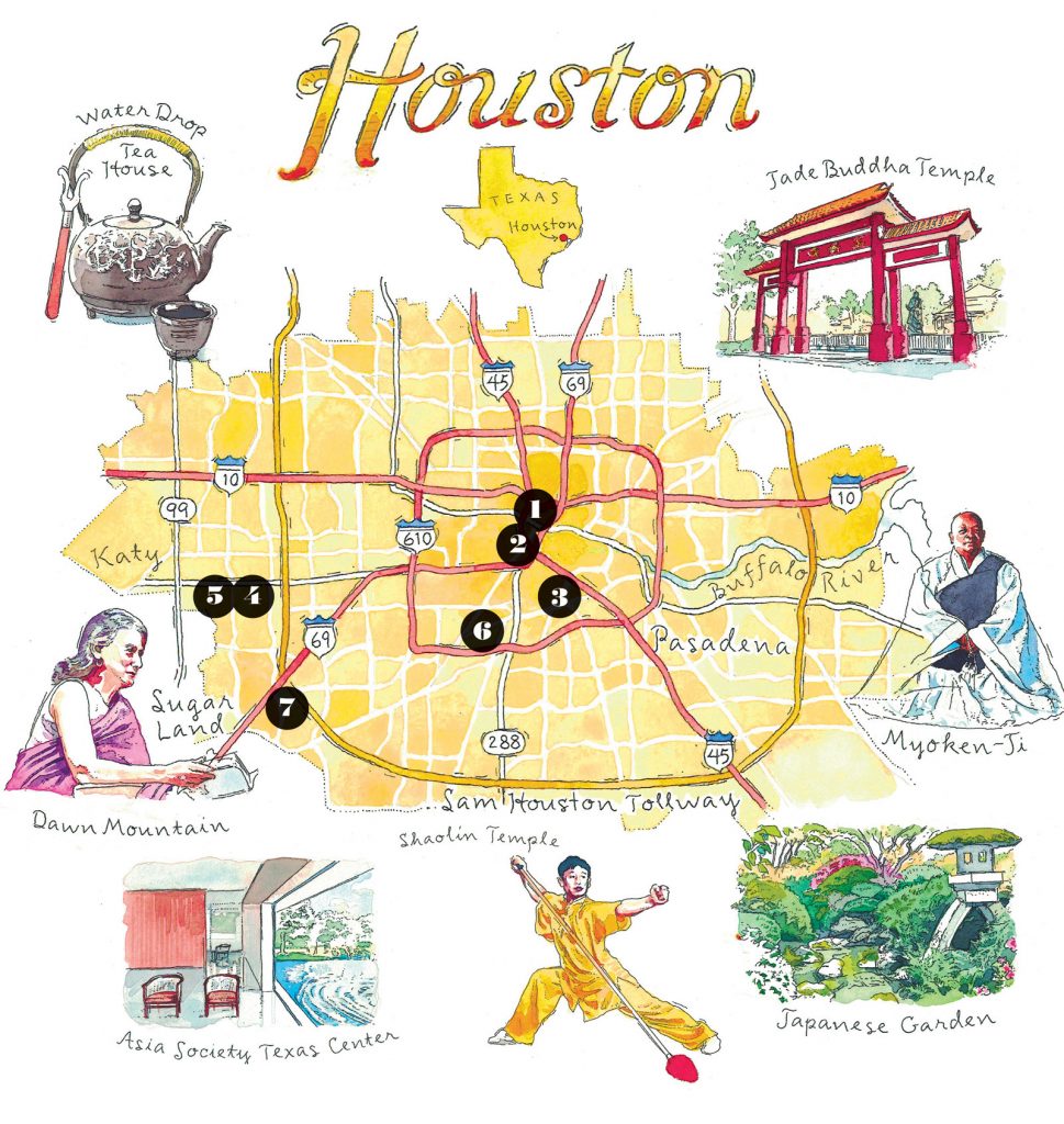 The Buddhist Traveler in Houston