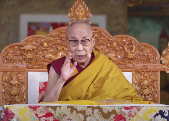 Dalai Lama First In-Person Talk Since Pandemic