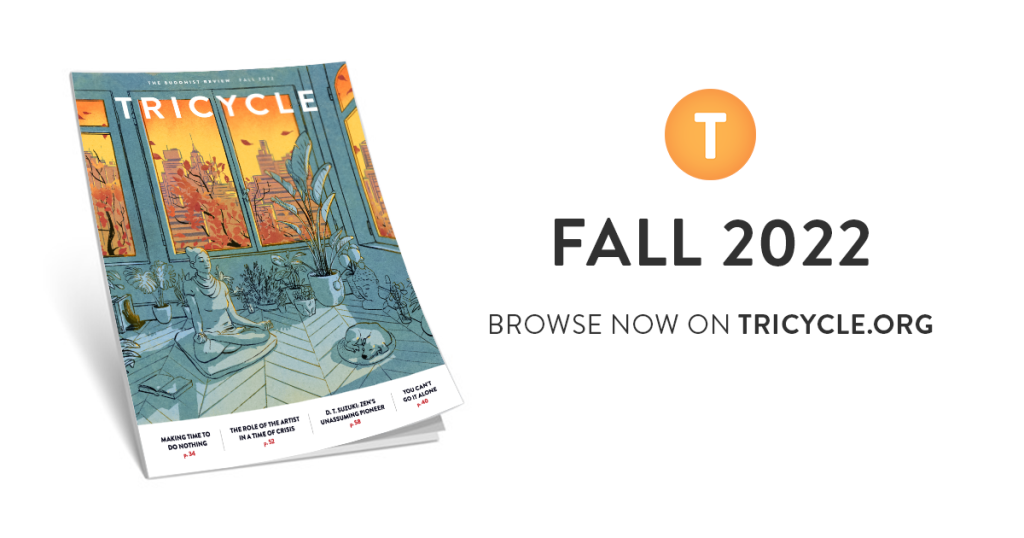Tricycle’s Latest Highlights: Our New Magazine Issue, a Podcast with Jan Chozen Bays, and a Discussion with Curator Jeff Watts