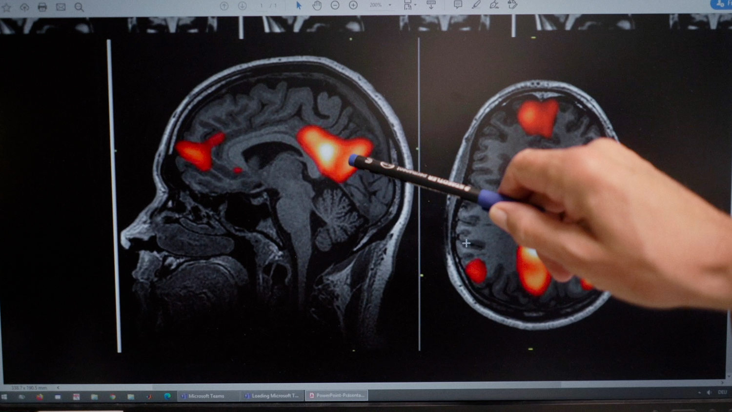 descending the mountain