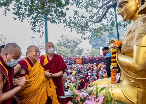 maitreya bodhi tree dalai lama