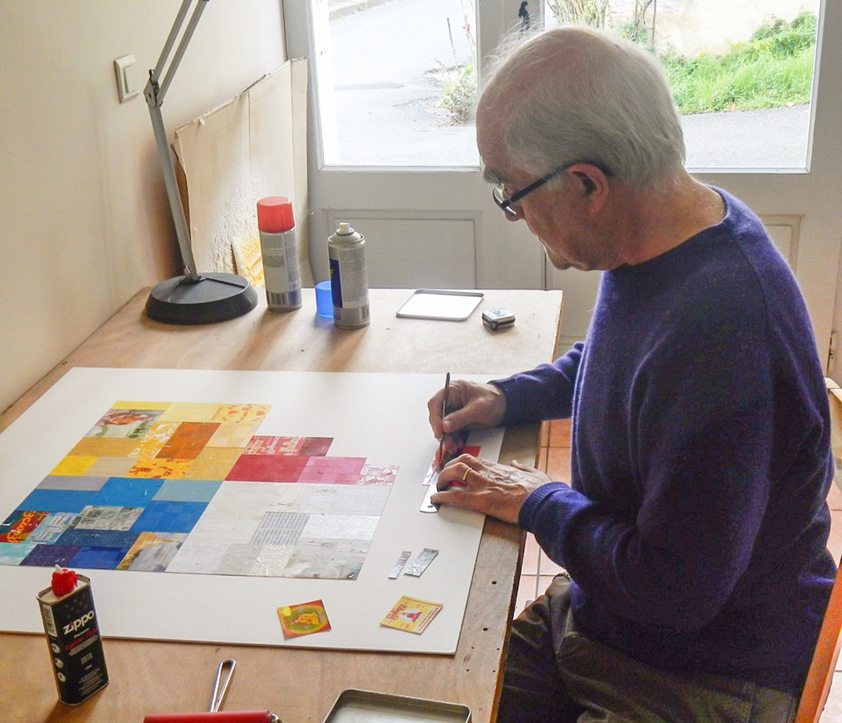 Stephen Batchelor's Exhibition Bringing Collages to Life