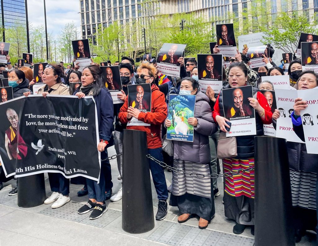 ‘Truth Rally’ Protest: Tibetans Respond