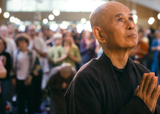 Thich Nhat Hanh in the film Walk With Me