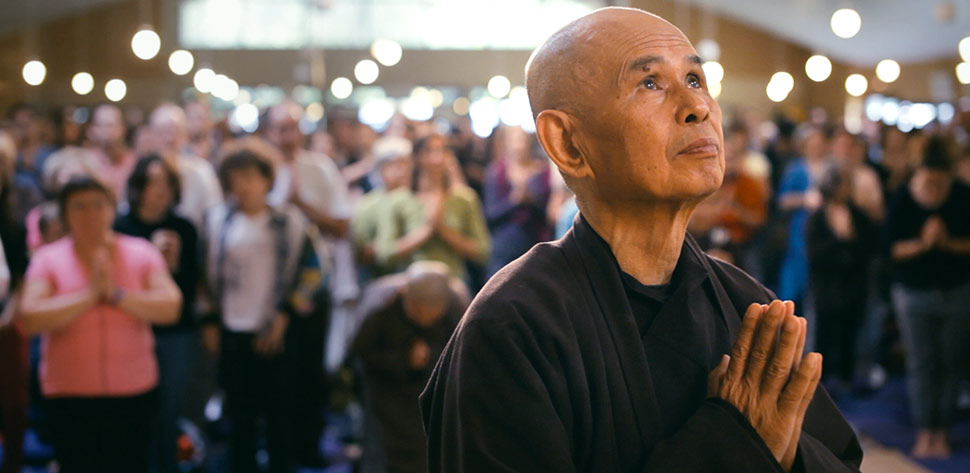 Thich Nhat Hanh in the film Walk With Me