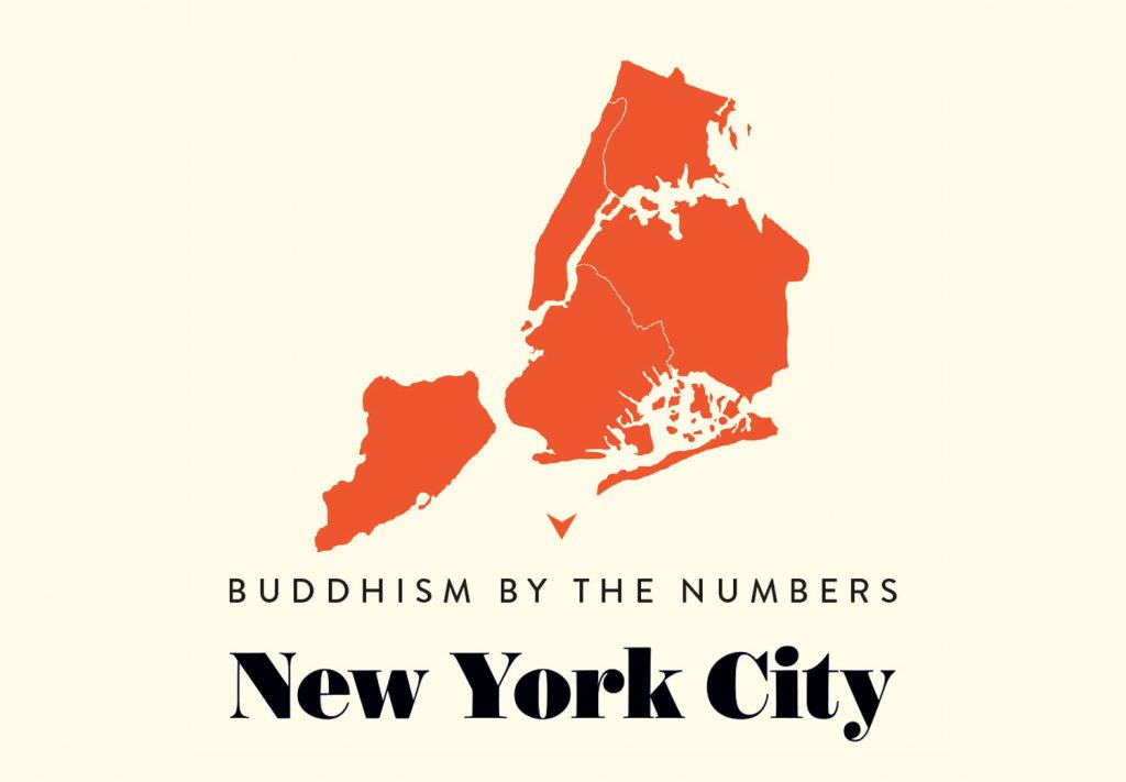 Buddhism by the Numbers in New York City