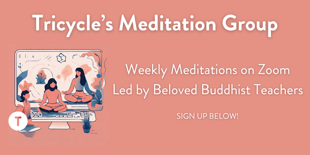 Tricycle's Meditation Group, Weekly Meditations led by Beloved Buddhist Teachers