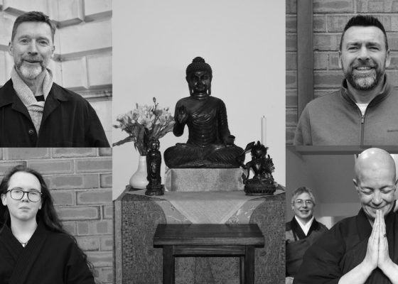 the faces of a northern ireland zen center