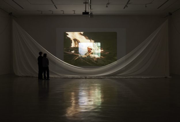 Installation view, A Conversation with the Sun (Afterimage)