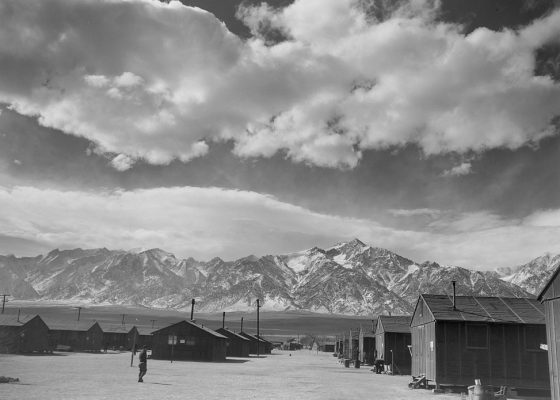 Manzanar street scene