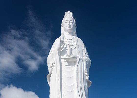 lady buddha monkey mountain