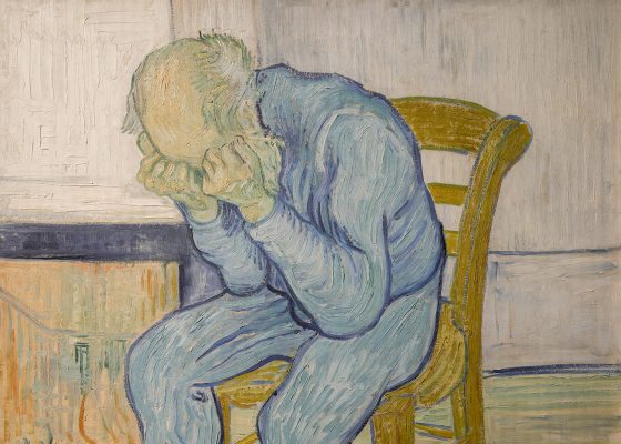 Sorrowing Old Man (At Eternity's Gate)