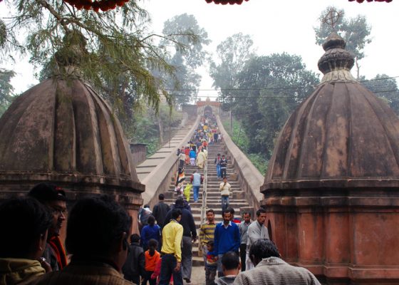 The entrance of Hayagriva Madhab Mandir