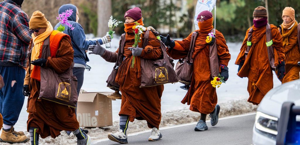What Do Buddhists Think of Fort Worth’s “Walk for Peace” Monks?