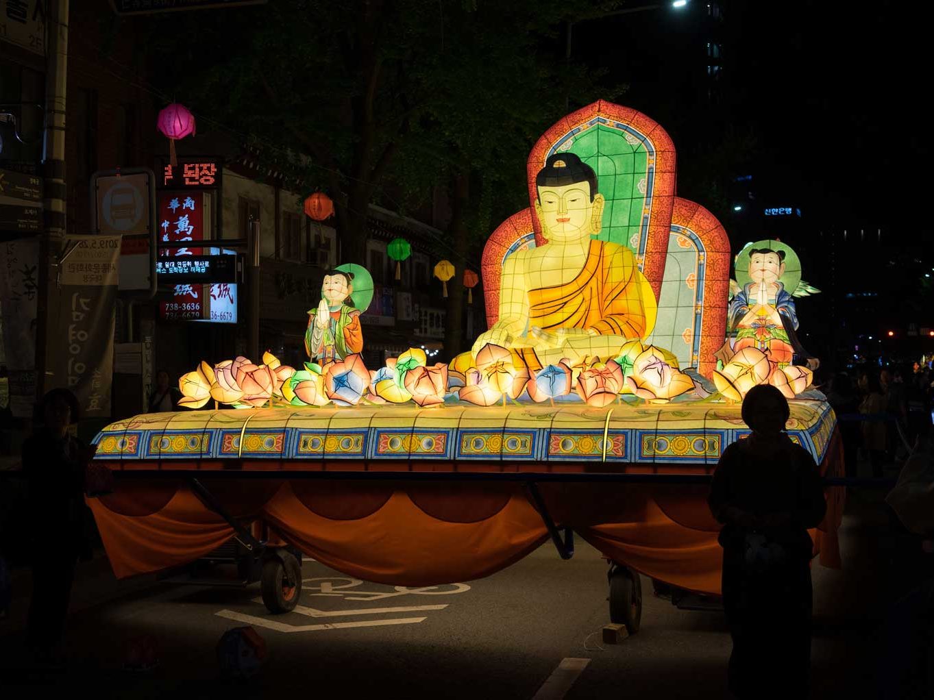 buddhist holiday buddha's birthday korean lantern festival