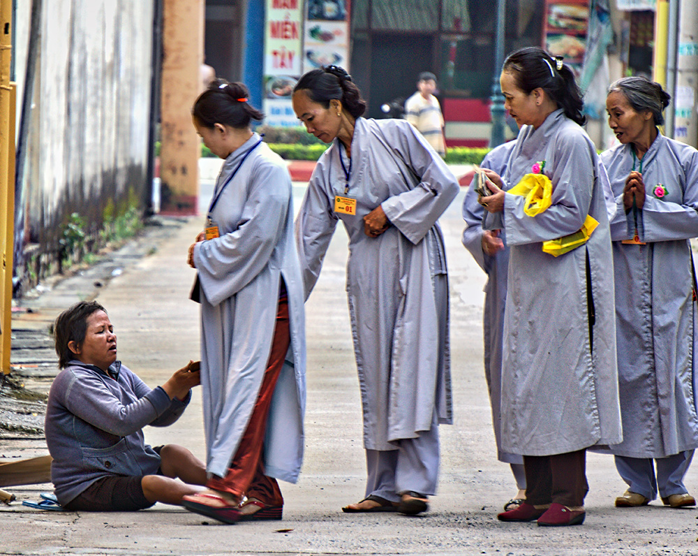 Spreading Light and Shifting Karma
