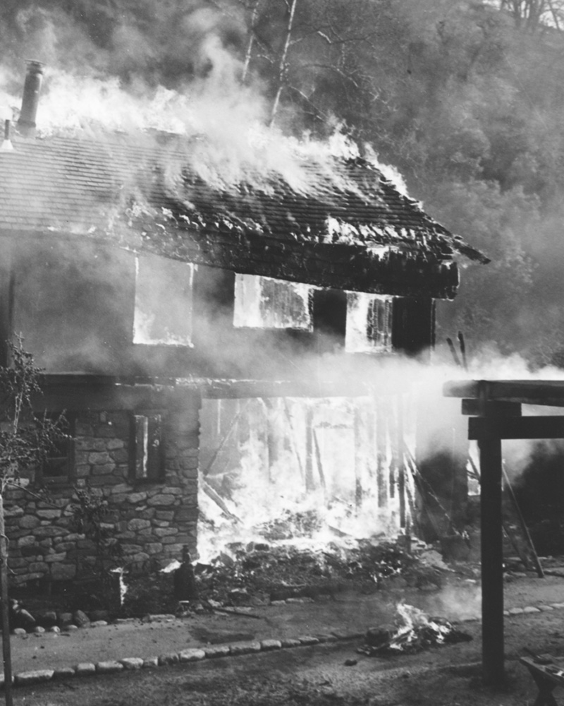 The Burning House