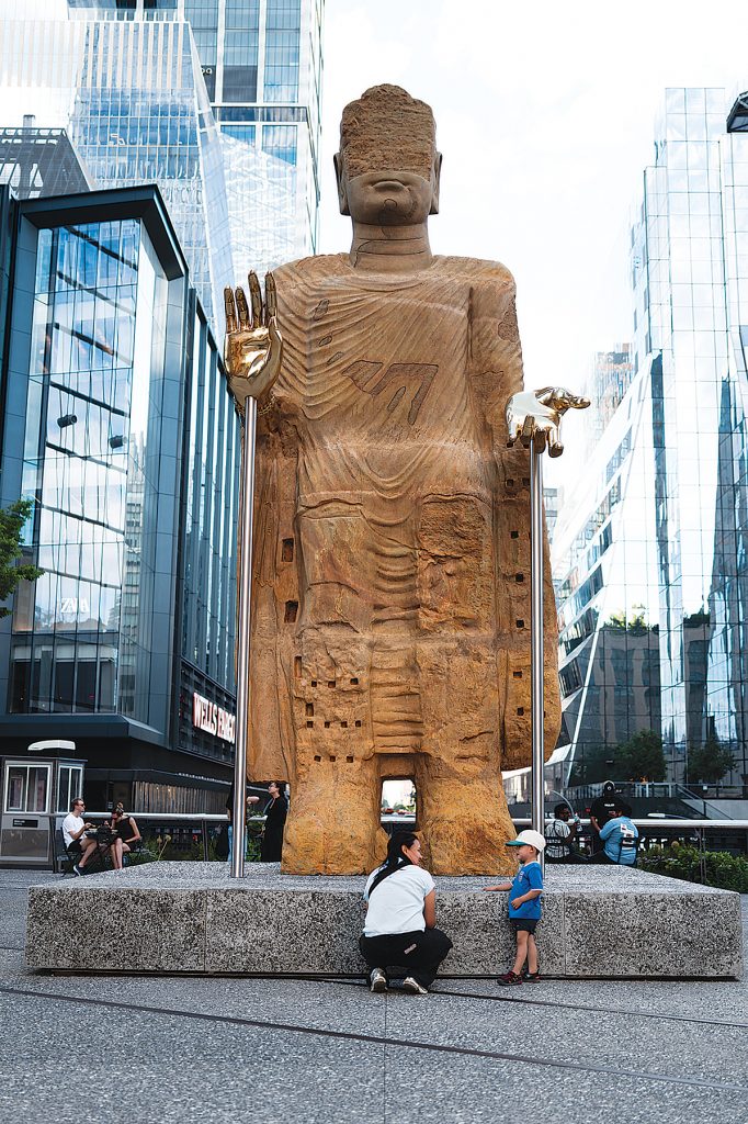 The High Line Buddha
