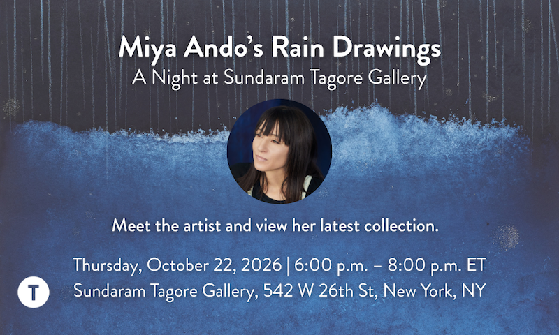 Miya Ando Rain Drawings